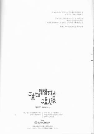 Gohoushi no Jikan desu yo, Goshujin-sama - Page 29
