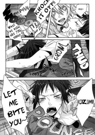 Hey! Koizumi, Let Me Bite You! Page #4