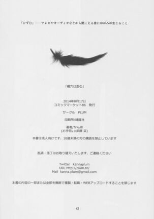 Yokoana wa Hizumu Page #41