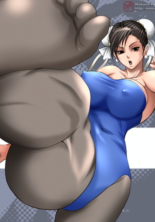 Sexual Parody CG series vol. 4 SF Girls Page #36