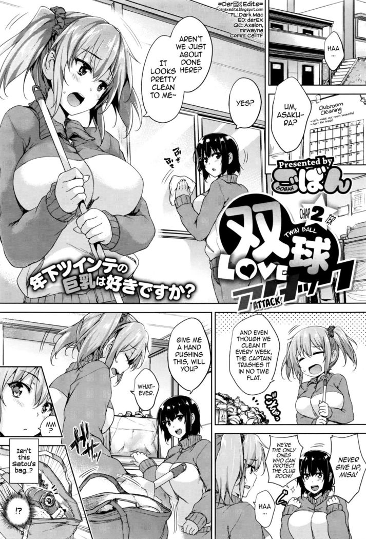 Twin Ball Love Attack Ch. 1-3  =Dark Mac + dEX=