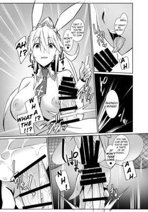 Eroi Bunnyue ni Shasei Gaman Shoubu o Idomu. | Challenging the Lewd Bunny to a Cum Endurance Battle. Page #15