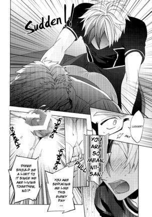 Niisan ga Warui n da | Nii-san is so mean! - Page 17