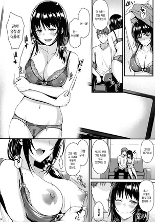 Megumi-san to Kozukuri Ecchi | 메구미 씨하고 아이만들기 섹스 - Page 13