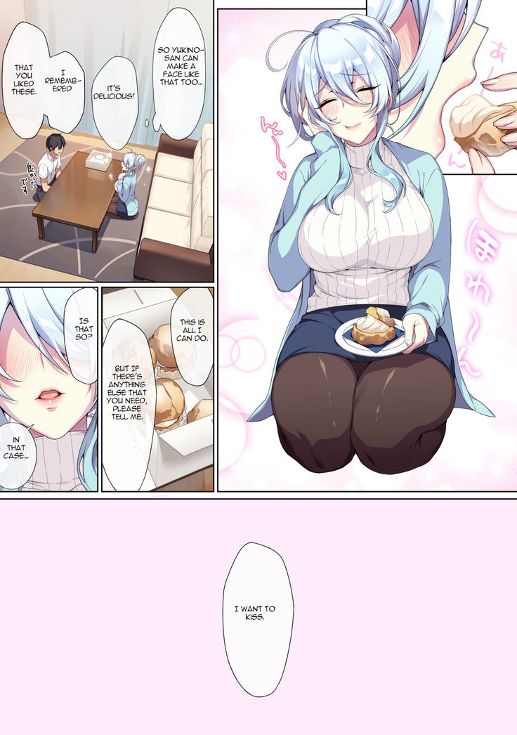 Hitozukiai ga Nigate na Miboujin no Yukionna-san to Noroi no Yubiwa