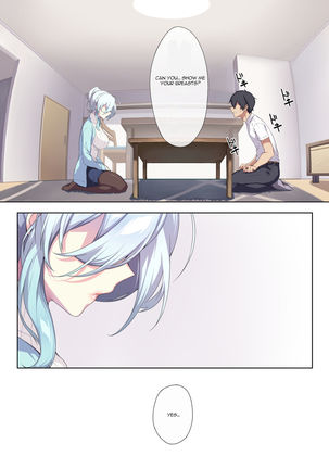 Hitozukiai ga Nigate na Miboujin no Yukionna-san to Noroi no Yubiwa Page #18