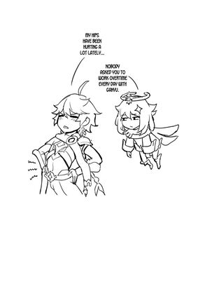 Working Overtime With Ganyu Page #22