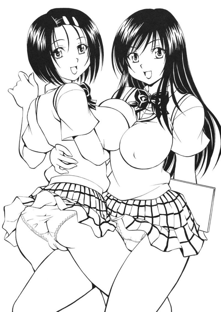 To Love-Ru - Trouble Musume Haruna and Yui