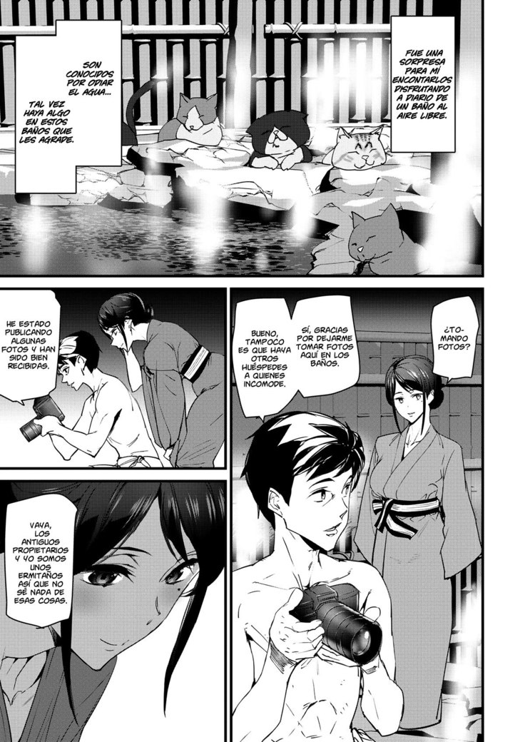Neko Onsen no Wakaokami | La dueña de la posada de los gatos