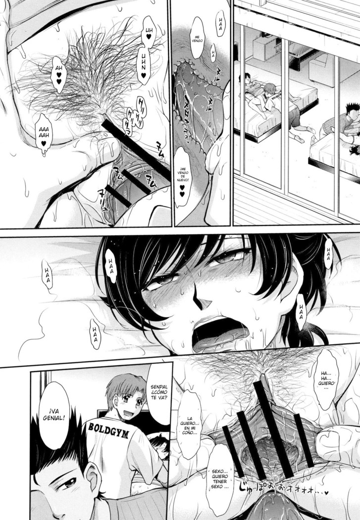 Hitozuma, Mitsu to Niku Ch.1-4