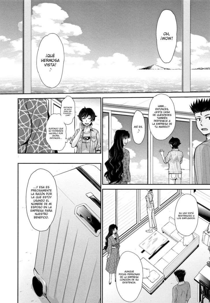 Hitozuma, Mitsu to Niku Ch.1-4