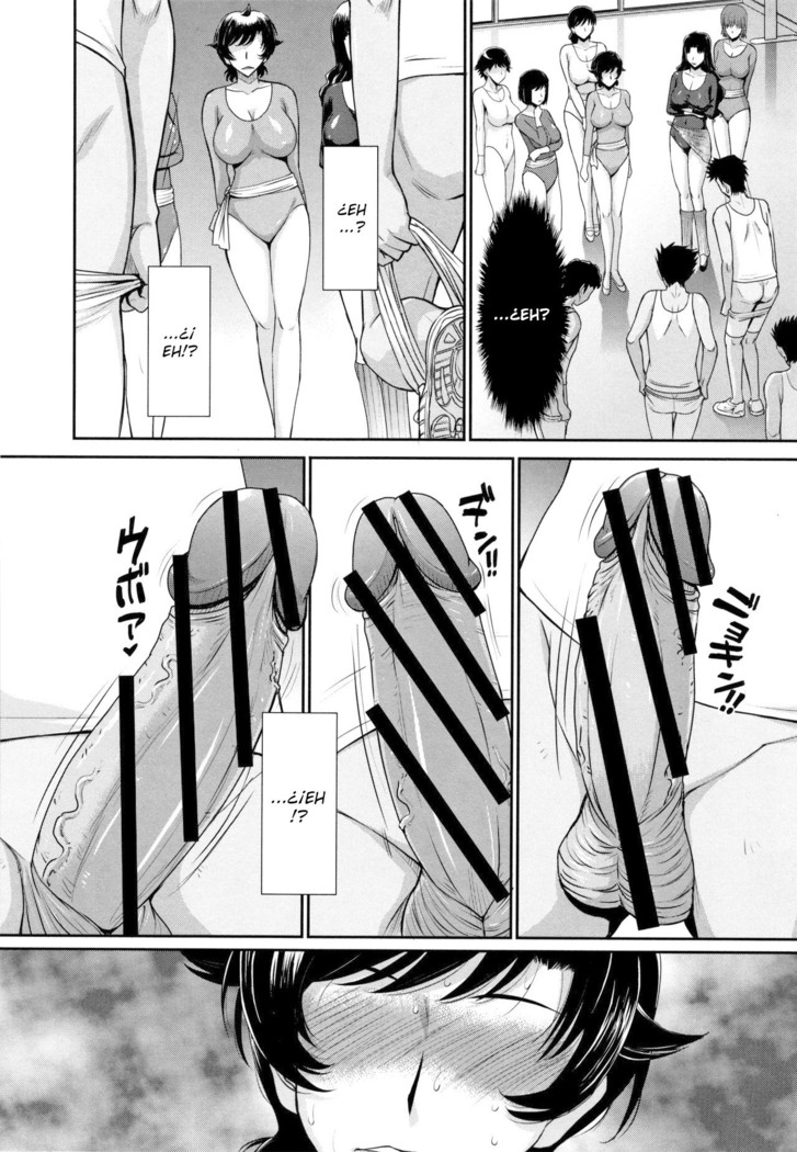 Hitozuma, Mitsu to Niku Ch.1-4