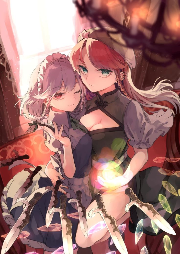 Meiling ni Kawaigarareru Sakuya-san ga Mitai Hon | 想看被美鈴寵愛的咲夜小姐的同人本