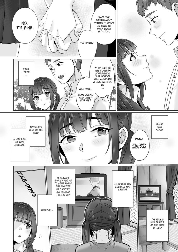 Junboku Joshikousei wa Oyaji Iro ni Somerarete Comic Ban