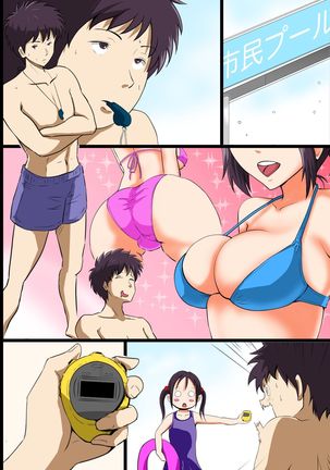 Jikan Teishi Kinou de Mizugi Gal no Kyonyuu o Yaritai Houdai Kui Makuru | 用停止時間功能和泳裝辣妹的巨乳拼命做到爽 Page #57