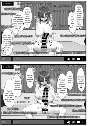 Futa Musume ni Itazura Shicha Ikemasen | Don't mess with futa girls - Masturbation stream - Page 14