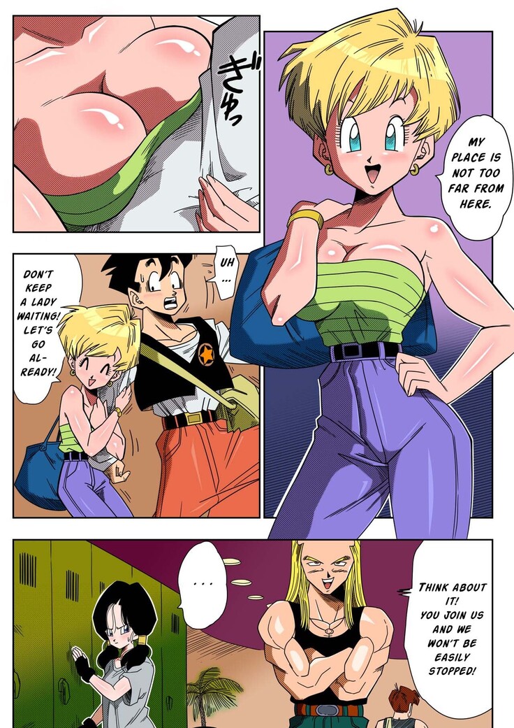 LOVE TRIANGLE Z - GOHAN MEETS ERASA