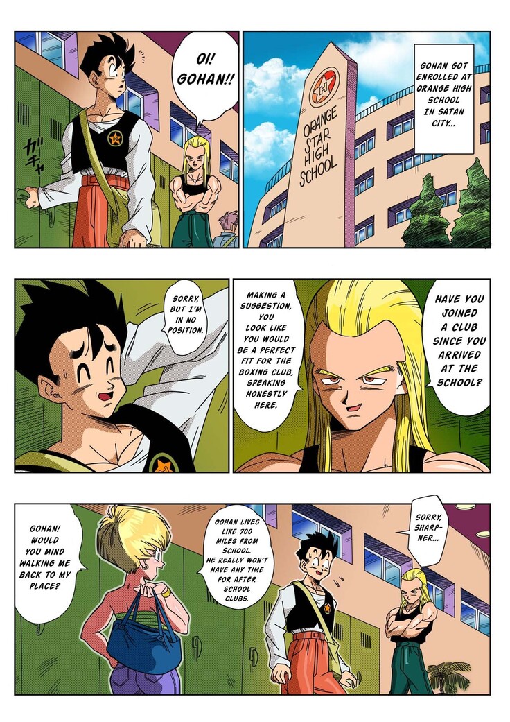 LOVE TRIANGLE Z - GOHAN MEETS ERASA