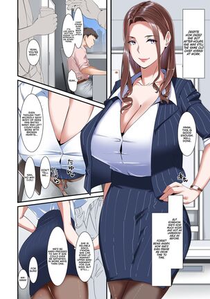 Kaisha no Relaxation Room de Dosukebe Service Shite Kureru Innyuu Joushi | A Boss With Slutty Tits Who Gives Naughty Services in the Company's Relaxation Room Page #24