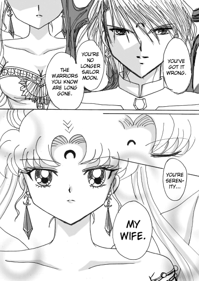 [@ Yuki sakura B 26]Demando × usagi manga[sailor moon]english biribiri