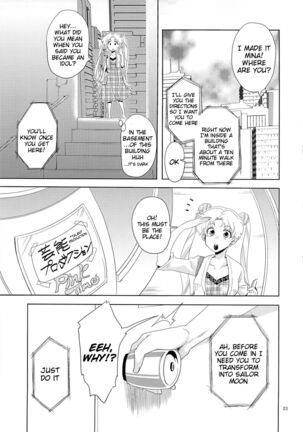 Idol Senshi ni Oshioki! | Punish the Sailor Warrior! - Page 22