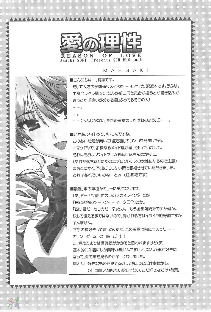 Ai no Risei - Reason of Love