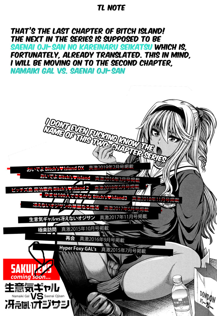 Oideyo Bitch's island Ch. 3