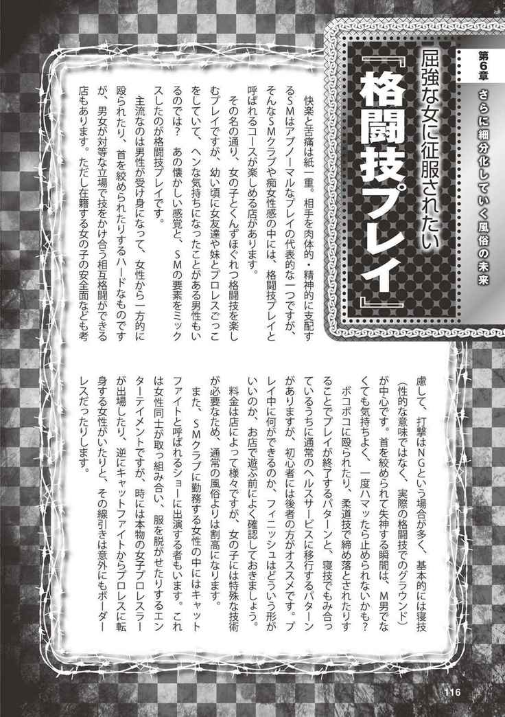 アブノーマル風俗入門 ラブドール風俗から、1000万円の風俗嬢まで
