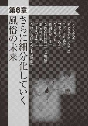 アブノーマル風俗入門 ラブドール風俗から、1000万円の風俗嬢まで Page #108