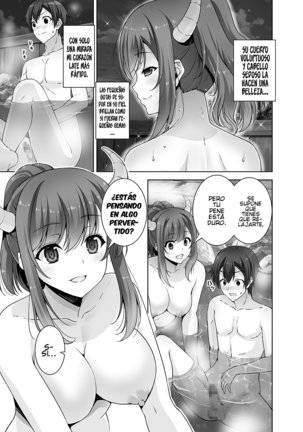 Tottemo H na Succubus Onee-chan to Onsen de Shippori Sex Page #8
