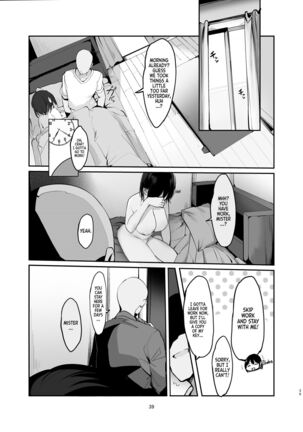 Kyou, Tomete Kuremasen ka? | Can I Stay Over, Mister? - Page 42