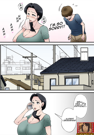 Hentai Kansoku ~Yome no Bakunyuu Kaa-chan o Netoritai/I want to cuckcold my wife with mother-in-law's big breasts Page #19