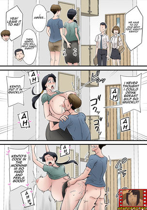 Hentai Kansoku ~Yome no Bakunyuu Kaa-chan o Netoritai/I want to cuckcold my wife with mother-in-law's big breasts Page #29