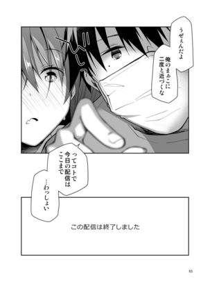Nama de Haishin Yattemasu Page #53