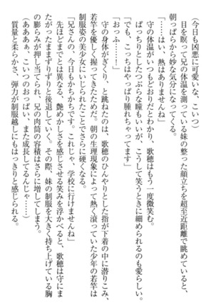 過保護な妹は兄さんが好きすぎて毎日エロエロ甘やかしたいっ! Page #20