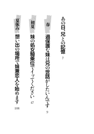 過保護な妹は兄さんが好きすぎて毎日エロエロ甘やかしたいっ! Page #14