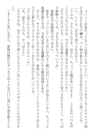 過保護な妹は兄さんが好きすぎて毎日エロエロ甘やかしたいっ! Page #207