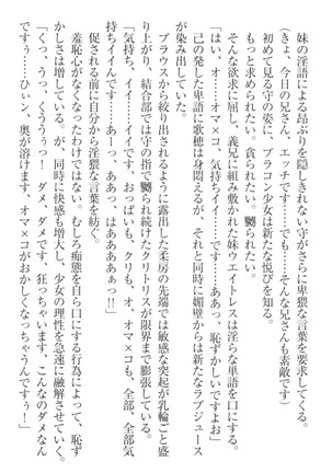 過保護な妹は兄さんが好きすぎて毎日エロエロ甘やかしたいっ! Page #234