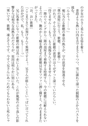 過保護な妹は兄さんが好きすぎて毎日エロエロ甘やかしたいっ! Page #301