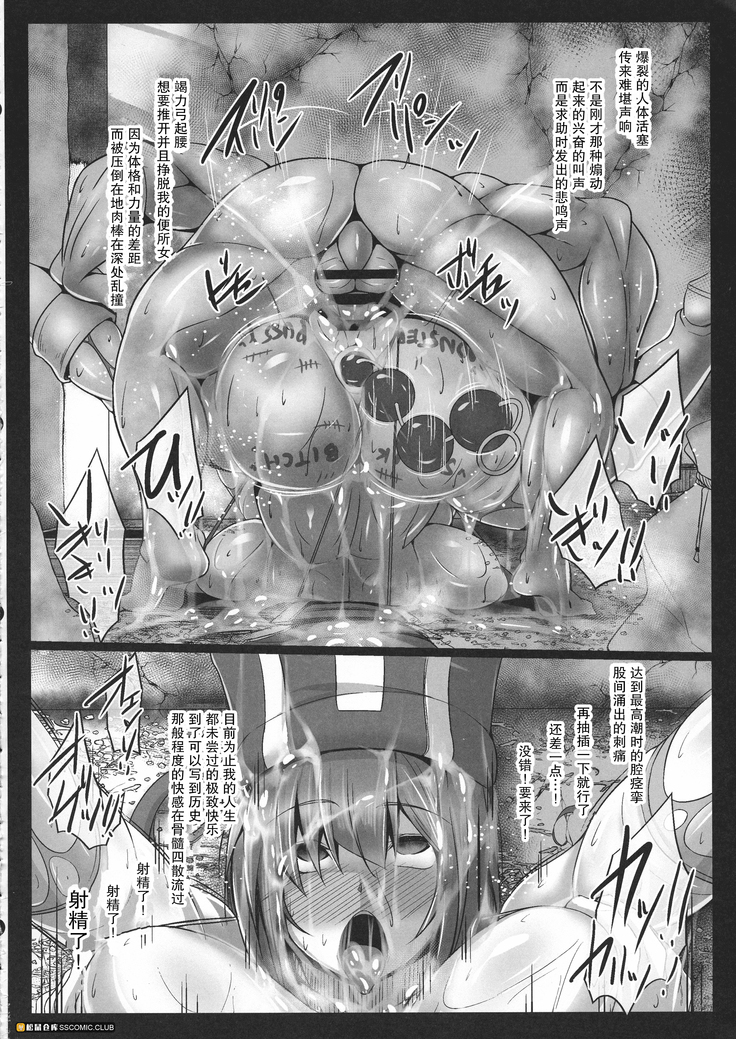 Machi de deatta Dosukebe Onna Souryo o Koushuu Benjo ni Komotte Kakuyasu de Hame taosu Hon.
