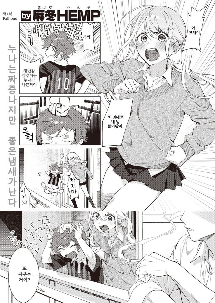 Onee-chan o Korashimetai! | 누나를 혼내주고싶어!