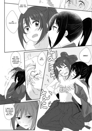 Okita-san no Sarashi Debut | Okita's Chest Wrap Debut Page #13