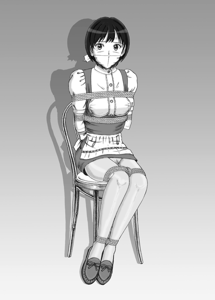 モノクロ練習画