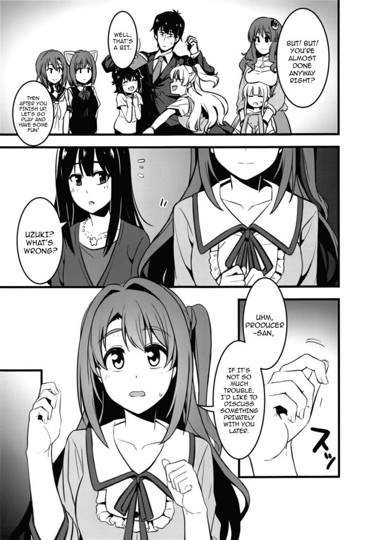 P-san! Watashi-tachi Motto Ganbarimasen ka?