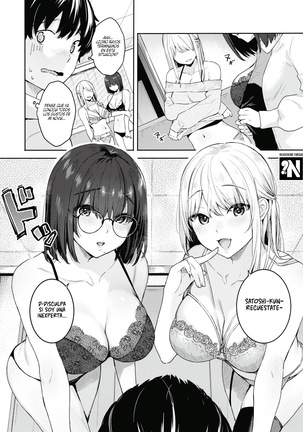 Shojo to Kanojo to Netorare to | La Virgen, la Novia y el NTR - Page 6