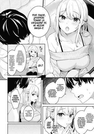 Shojo to Kanojo to Netorare to | La Virgen, la Novia y el NTR - Page 4