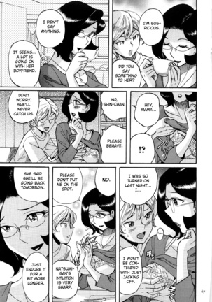 Nympho Maman Boshi Soukan - Mama no Shikyuu wa Boku no Mono Ch. 1-6 Page #71