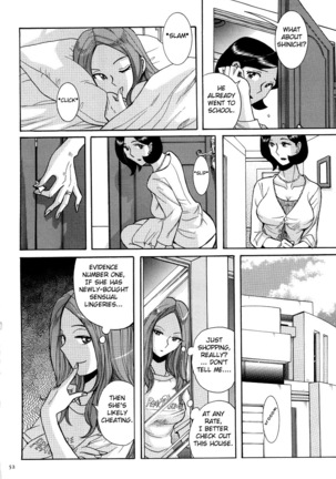 Nympho Maman Boshi Soukan - Mama no Shikyuu wa Boku no Mono Ch. 1-6 Page #56