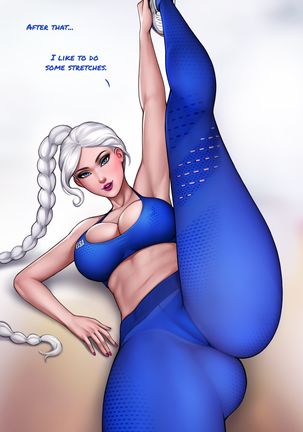 Aroma Sensei-How to train your ass with Elsa Page #8