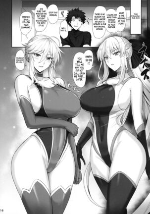 Kyouei Tokusei no Servant to 2 | Servants With The Swimsuit Trait 2 Page #18